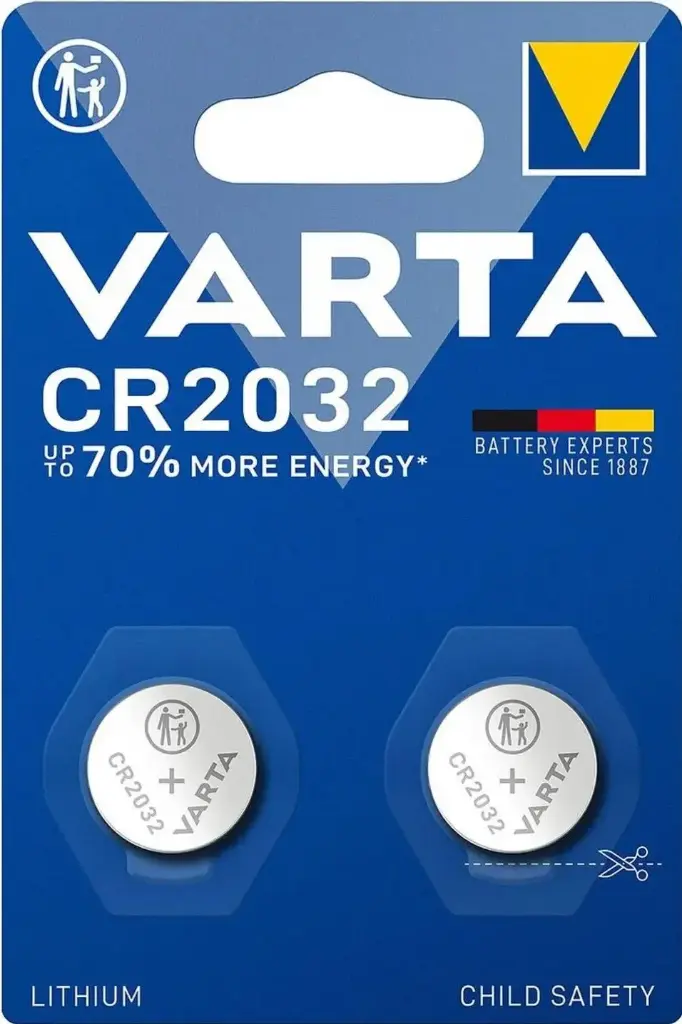 Piles bouton VARTA CR2032