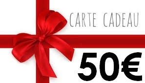 Carte-cadeau 50€