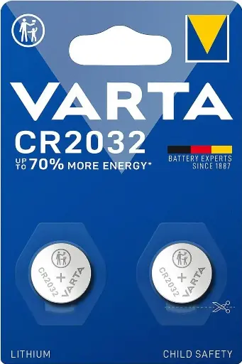 [CR2032] Piles bouton VARTA CR2032